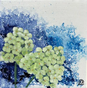 Stillness – Blue Bloom #1