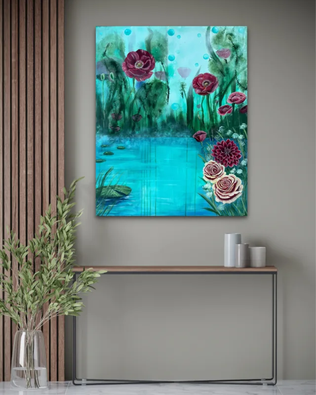 Turquoise reflections